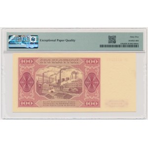 100 złotych 1948 - DP - PMG 65 EPQ - rzadsza odmiana