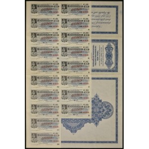 3% Pożyczka Dolarowa Fundingowa 1936, obligacja 1.000 dolarów - SPECIMEN