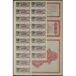 3% Pożyczka Dolarowa Fundingowa 1936, obligacja 500 dolarów - SPECIMEN