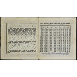 5% Bilet Skarbowy, Seria II - 5.000 mkp 1921 - RZADKOŚĆ