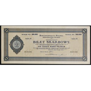 5% Bilet Skarbowy, Seria IV - 100.000 mkp 1923