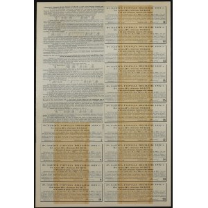 Wilno, 5% pożyczka z 1912 r., obligacja 189 rubli