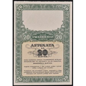 Asygnata na 20 złotych 1939, Seria C