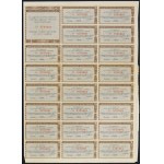 TKM Warszawa, 5% list zastawny emisji 1936, 500 i 2.500 zł - zestaw 3 szt.