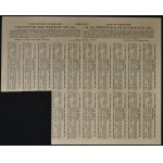 Warszawa, 4,5% VII pożyczka miasta Warszawy 1903, obligacja 100 i 300 rubli - 2 szt.