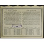 Warszawa, V-ta 4,5% pożyczka konwersyjna m. st. Warszawy 1926, obligacje - zestaw 3 szt.