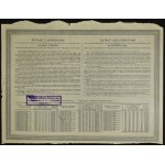 Warszawa, VI-ta 6% pożyczka konwersyjna m. st. Warszawy 1926, obligacje - zestaw 5 szt.