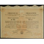 Warszawa, VI-ta 6% pożyczka konwersyjna m. st. Warszawy 1926, obligacje - zestaw 5 szt.