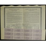 Warszawa, VIII-ma 6% pożyczka konwersyjna m. st. Warszawy 1930, obligacje - zestaw 2 szt.