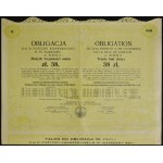 Warszawa, IX-a 6% pożyczka konwersyjna m. st. Warszawy 1930, obligacje - zestaw 2 szt.