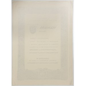 Papiery wartościowe i banknoty II Rzeczypospolitej - plakat
