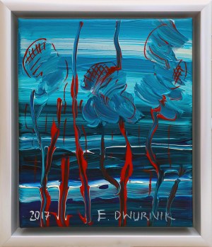 Edward Dwurnik (1943 - 2018), Pines, 2017