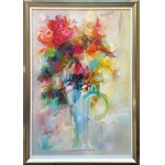 Zdzislaw Constantin Majrowski-Meyro (b. 1952), Flowers XXXIII, 2014