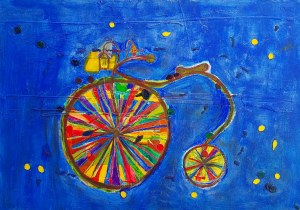 Paul Poison, The penny-farthing, 2016