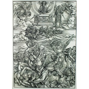 Albrecht Durer(1471-1528),Four horsemen of the apocalypse,1498