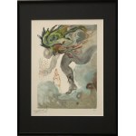 Salvador Dali(1904-1989),Olbrzym,Piekło 31 pieśń,z cyklu Boska komedia Dante