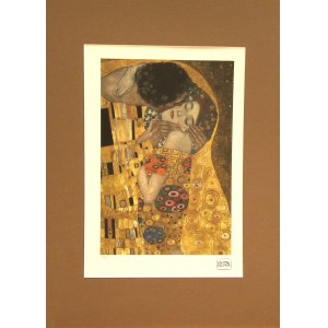 Gustaw Klimt(1862-1918),The kiss(Pocałunek-1908)