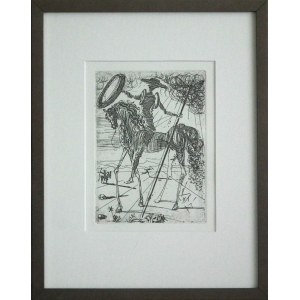 Salvador Dali(1904-1989),Don Quichotte,1966(1945)