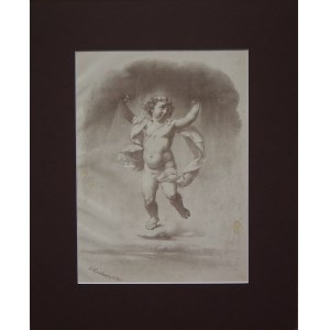 Feliks Szynalewski(1825-1892),Aniołek,1884