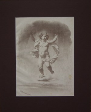 Feliks Szynalewski(1825-1892),Aniołek,1884