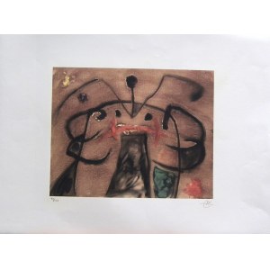 Joan Miro(1893-1983),Escarabajo