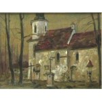 Karol Gajewski(1896-1969),Kraków-Kościół Św.Salwatora,2ćw XX wieku