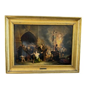 D. BORRANI, The Holy Inquisition - D. Borrani (1849)