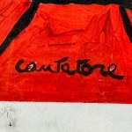 CANTATORE, Woman on a sofa - Cantatore