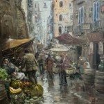 A.MARTUCCI, The market of Antignano - A. Martucci