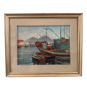 UNIDENTIFIED SIGNATURE, Boats in Mergellina