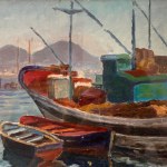 UNIDENTIFIED SIGNATURE, Boats in Mergellina