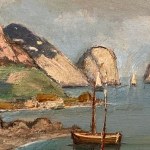 UNIDENTIFIED SIGNATURE, Lot of 5 Seascapes