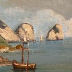 UNIDENTIFIED SIGNATURE, Lot of 5 Seascapes