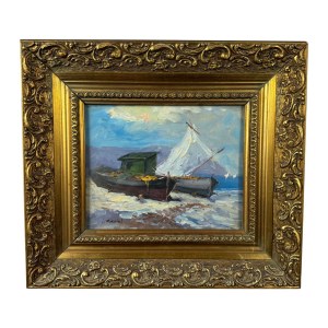 UNIDENTIFIED SIGNATURE, Dry-docked boats