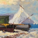 UNIDENTIFIED SIGNATURE, Dry-docked boats