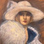 ANONIMO, Woman with a hat