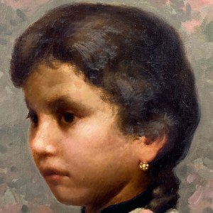 ANONIMO, Portrait of a young girl