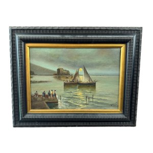 A. PICARDI, Neapolitan Marina - Picardi Alberto 1896