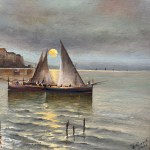 A. PICARDI, Neapolitan Marina - Picardi Alberto 1896