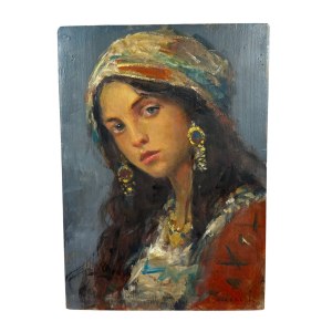 UNIDENTIFIED SIGNATURE, Portrait of a woman