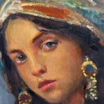 UNIDENTIFIED SIGNATURE, Portrait of a woman