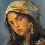 UNIDENTIFIED SIGNATURE, Portrait of a woman