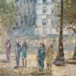 UNIDENTIFIED SIGNATURE, Parisian scene