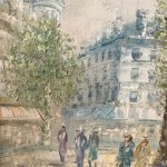 UNIDENTIFIED SIGNATURE, Parisian scene