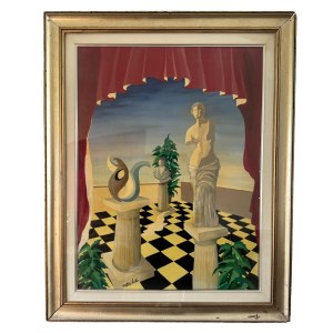 T. SUE', Sculptures on terrace
