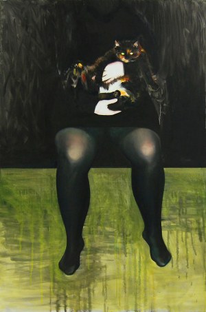 Marta Sala, Portrét s nožom