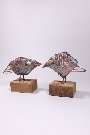 Jacek Drzymała, Stone Birds - couple (large)