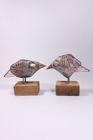 Jacek Drzymała, Stone Birds - couple (large)