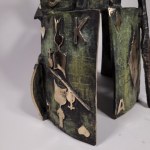 D.Z., Król na tronie z kart (Brąz, wys. 77 cm)