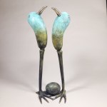 I.K., Oczekiwanie (Brąz, wys. 52 cm)